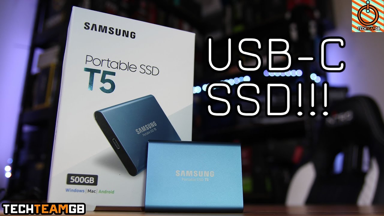 Samsung T5 USB-C SSD Review - YouTube