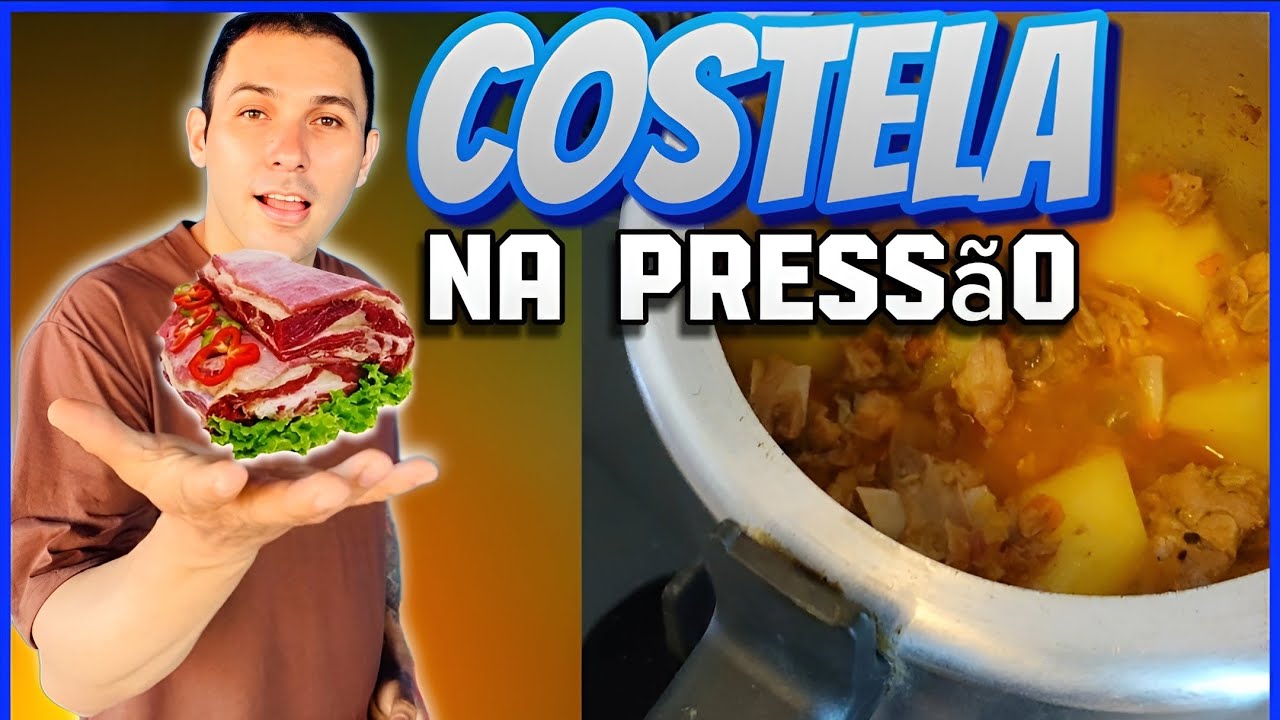 Como FAZER COSTELA SUÍNA NA PRESSÃO - YouTube