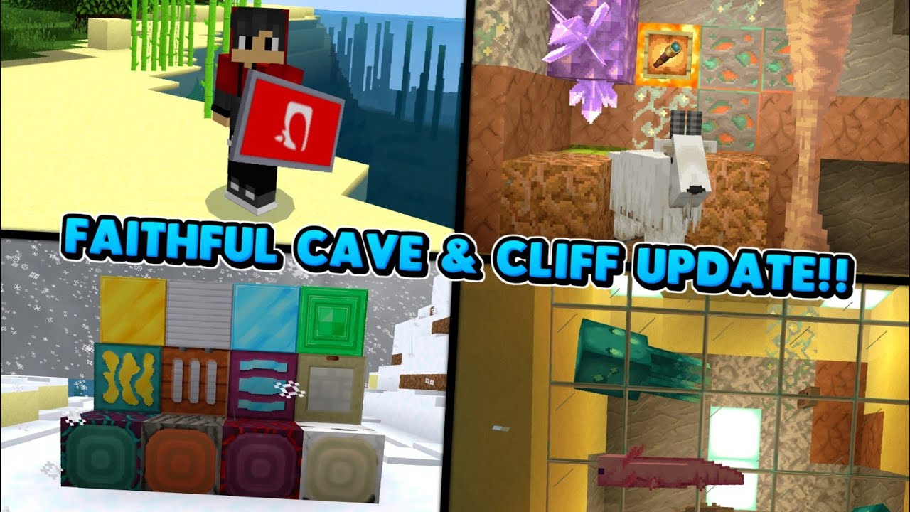 RILIS!! Texture Pack Faithful 64×64 - Mcpe 1.17 | Smooth & Ringan | ClarityPack V.5