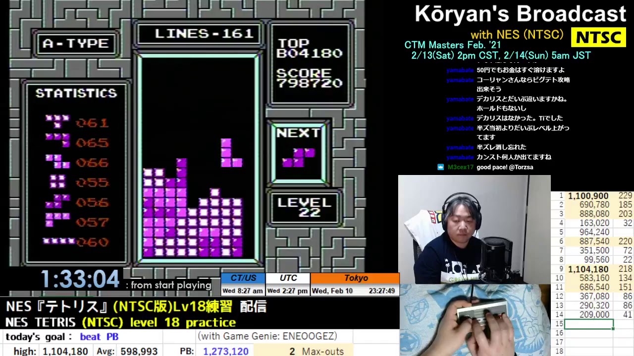 1,279,020(PB) - NES NTSC Tetris