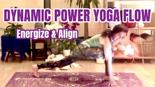 🧘♀️ DYNAMIC POWER YOGA FLOW: Energize & Align 🔆