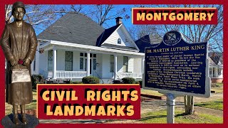 CIVIL RIGHTS Landmarks in Montgomery, Alabama