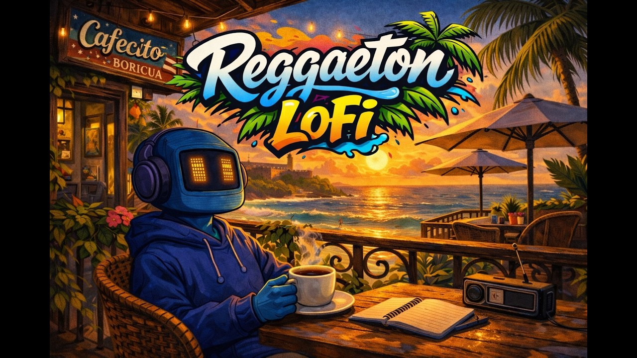 Reggaeton Lofi  — Bad Bunny Vibes