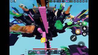 Roblox bedwars full gameplay Lucky block edition