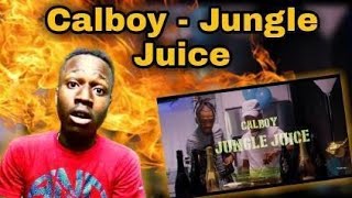Calboy- Jungle Juice (Official Music Video) REACTION