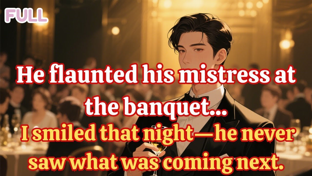 Flaunted He flaunted his mistress at the banquet I smiled that night—he never ...
