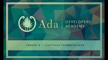Ada Developers Academy Cohort 8 Capstone Presentations - Pipes