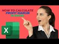 How To Calculate Profit Margin In Excel