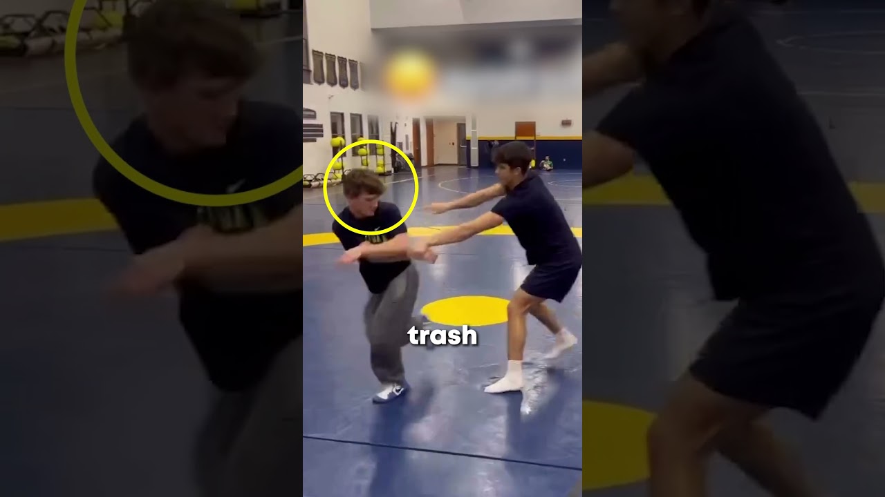 Coach Couldn't Believe This Crazy Wrestling Move! (@beaumantanona)