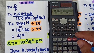 How to solve Estimated Time of Arrival - ETA