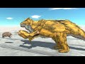 Megatherium vs ALL UNITS on Wobbly Building Animal Revolt Battle Simulator