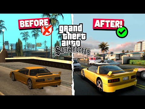 GTA San Andreas: 2024 Best Ultra Realistic Graphics Mod 😍 For 2GB Ram PC NO GPU REQUIRED!
