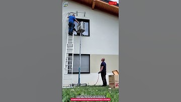 Air Conditioner Outdoor Installation Technology with Pneumatic Pole Lift – 50 kg Capacity