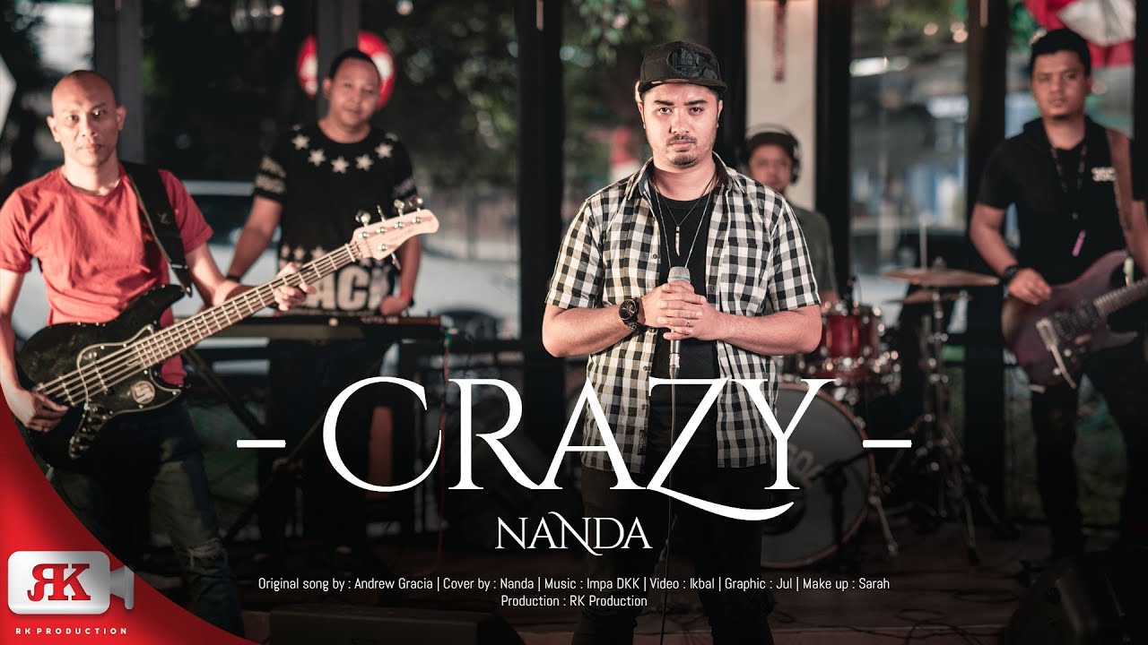 CRAZY - ANDREW GRACIA  COVER by NANDA #QUARANTUNES LIVE RECORD