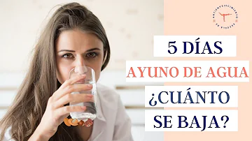 ¿Cuánto tiempo se puede ayunar solo con agua?