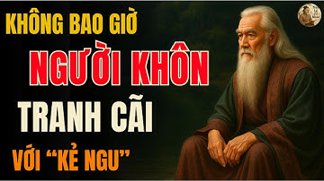 CỔ NHÂN DẠY - Tại sao NGƯỜI KHÔN không bao giờ tranh cãi với KẺ NGU? | Triết Lý Sống
