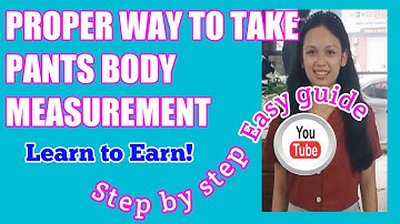 LADIES TROUSER MEASUREMENT IS EASY AFTER WATCHING THIS @tailorsmaestrotv1553#measuringtips #sewing