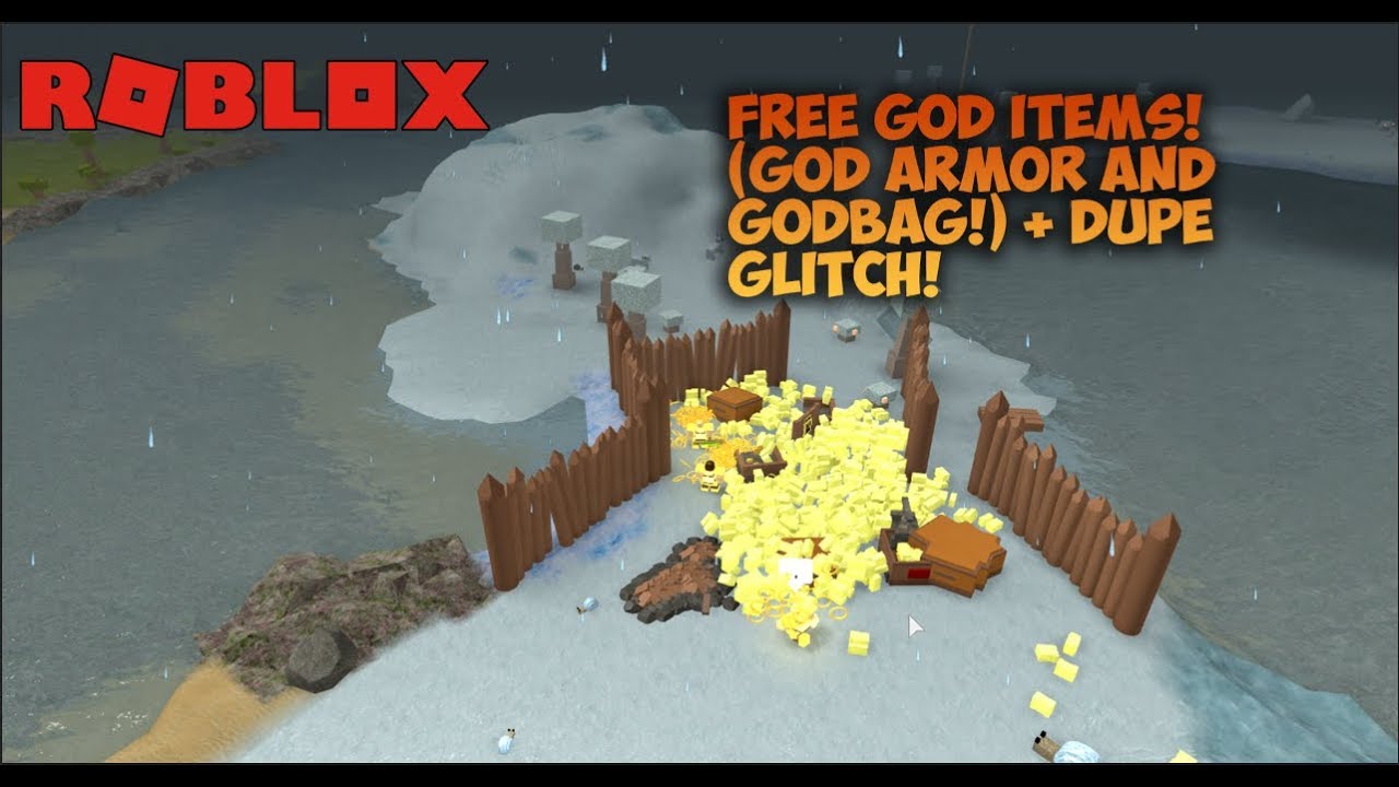Giving Free New God Items Godbags God Armor Roblox -