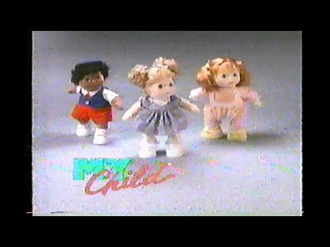 My Child toy by Mattel Commercial from 1986