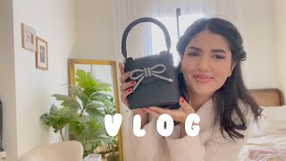 Vlog #4 | انبوكسنق لطلبياتي - قابلت صديقتي