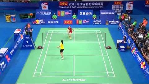 รอบชิง น้องเมย์ รัชนก อินทนนท์ vs Li Xuerui   2013 BWF World Championships