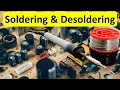 Learn how to solder and desolder electronics components | The Basic Soldering &amp; Desoldering Guide