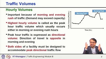 Lecture 07 : Traffic Volumes and Time Headways #swayamprabha #CH23SP