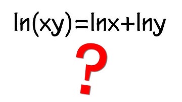 Proof of logarithm properties using calculus