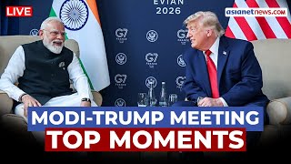 Modi-Trump Meeting: Top Moments From The G7 Summit Meeting | LIVE
