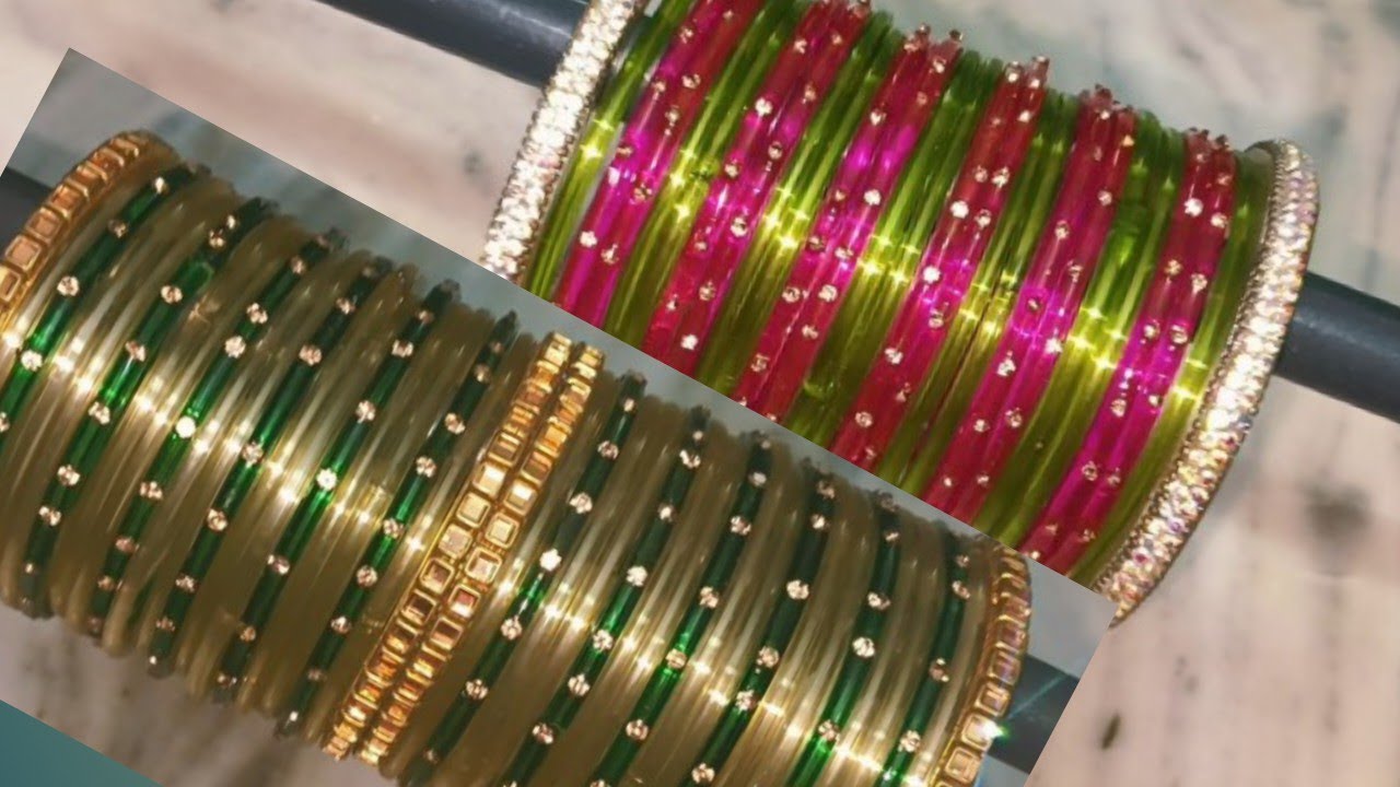 Matti Gajulu Plain Bangles Glass Bangles Setting ❤️|bangles Colour Combination ?|glass Bangles  Designs|matti Gajulu