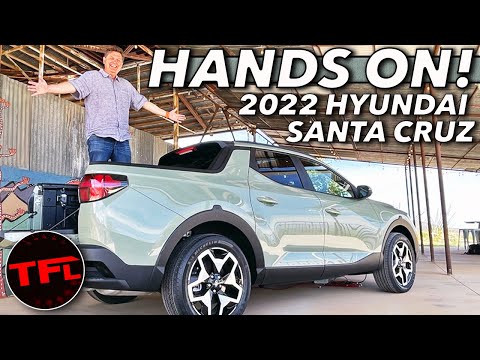 Is The 2022 Hyundai Santa Cruz A REAL Truck? We Get Hands On!