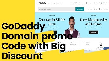 GoDaddy Se Domain Name Discount me Kaise Kharide | GoDaddy promo code - 2021
