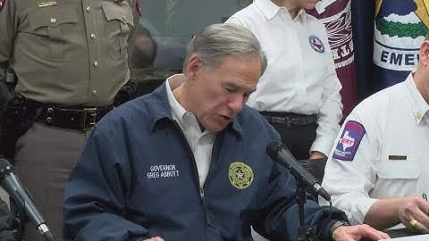 REWATCH | Gov. Greg Abbott discusses severe winter storm in Texas