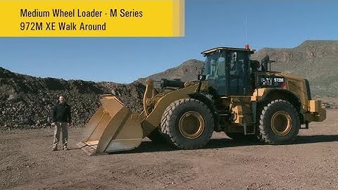 Cat® 972M XE Medium Wheel Loader Walkaround