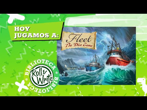 Hoy Jugamos a Fleet The Dice Game en castellano (Juego de Mesa Roll & Write )