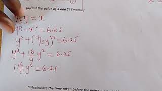 KCSE 2008 LINEAR MOTION 10marks
