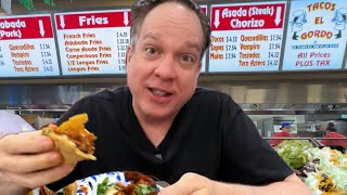 Beware Tacos El Gordo in Las Vegas! Big Changes to the Mexican Food...