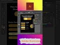 How to make Golden ColorGradient in Illustrator
