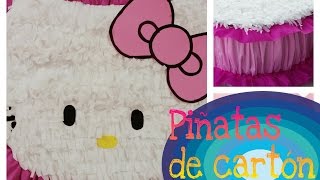 | PIÑATA HELLO KITTY | DE CARTÓN | PIÑATA DE CUMPLEAÑOS |