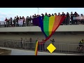 Homophobic attack caught by drone in Warsaw Poland - Milo Mazurkiewicz tribute