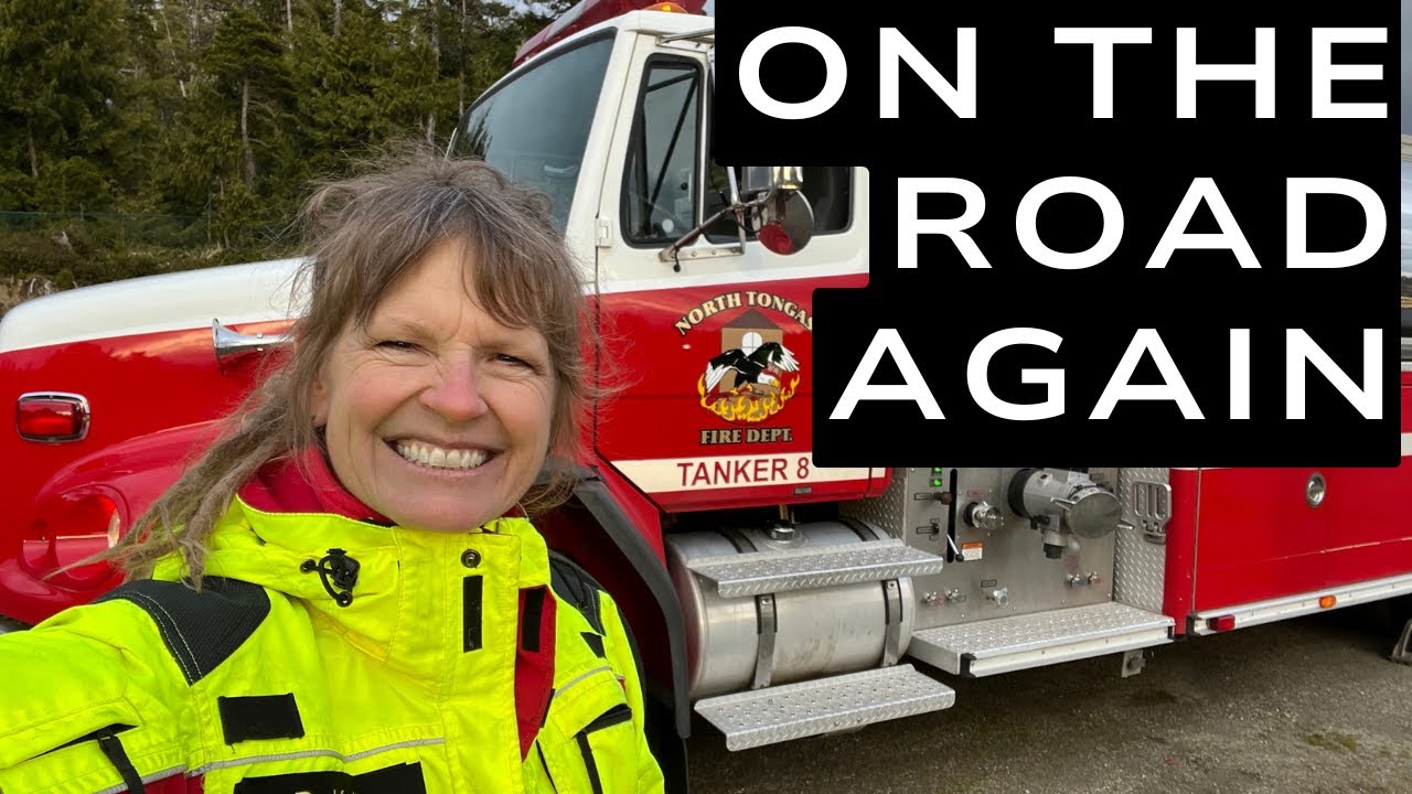 Ketchikan fire fighting tanker drive along. Bonus: Station tour