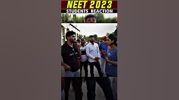 Sabse Simple Paper 📜 NEET 2023 Student Reaction 🔥 #shorts