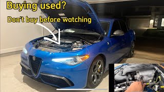 Guide To Buying A Used Alfa Romeo Giulia or Stelvio 2.0T (5 preowned buying tips/ checks)