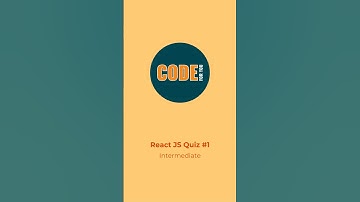 ⚡ React.js Intermediate Quiz #1 | Test Your Skills! 🧑‍💻🚀 | CodeForYou
