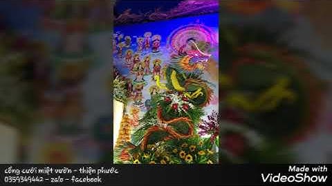 Cổng cưới miệt vườn - thiện phước