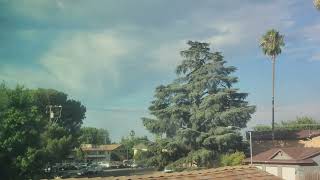 Partly Cloudy Not As Hot & SW Winds, Monsoon Altocumulus 6:34pm July 23, 2023
