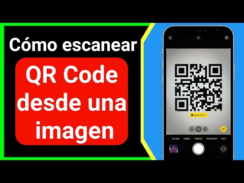 Vídeo: Es pot escanejar un codi QR d'una foto?