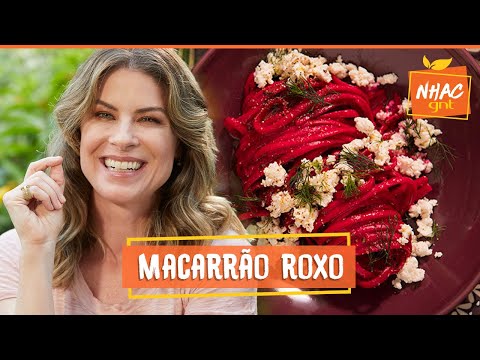Espaguete com molho de beterraba, ricota e endro | Rita Lobo | Cozinha prática