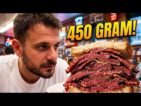 We Ate the Most Famous Sandwich in the World! | They Put a Full 450 Grams of Meat in It!