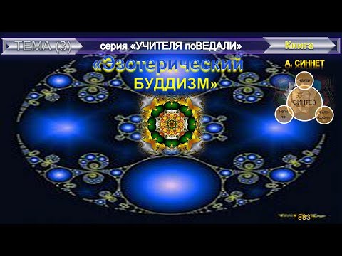ЭЗОТЕРИЧЕСКИЙ БУДДИЗМ-Альфред Синнетт (1883)-